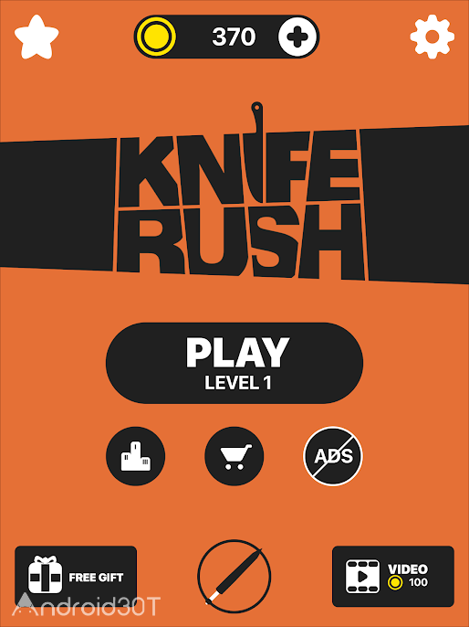 دانلود Knife Rush 1.0.1 – بازی اکشن پرتاب چاقو اندروید