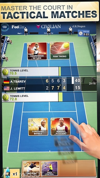 دانلود TOP SEED Tennis: Sports Management 2.55.1 – بازی ورزش تنیس اندروید