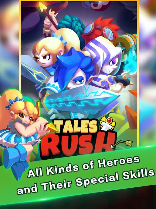 دانلود Tales Rush! 1.5.7 – بازی اکشن قصه های قهرمانان اندروید