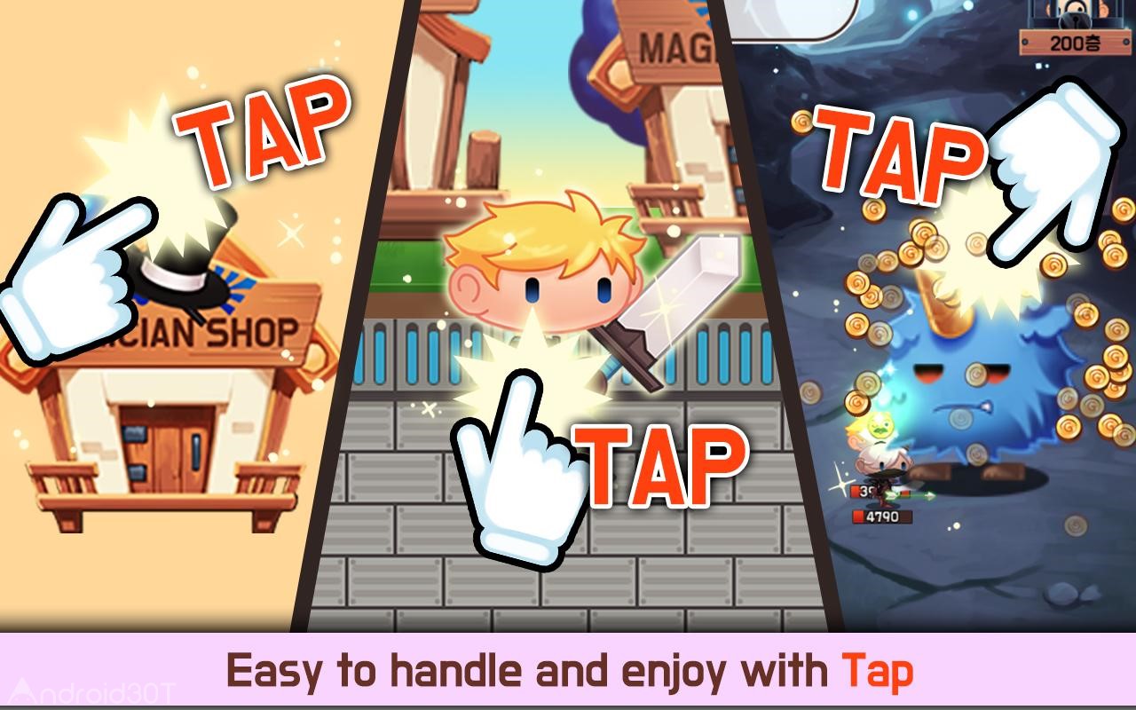 دانلود Tap Town 4.9.5 – بازی شبیه سازی ضربه شهر اندروید