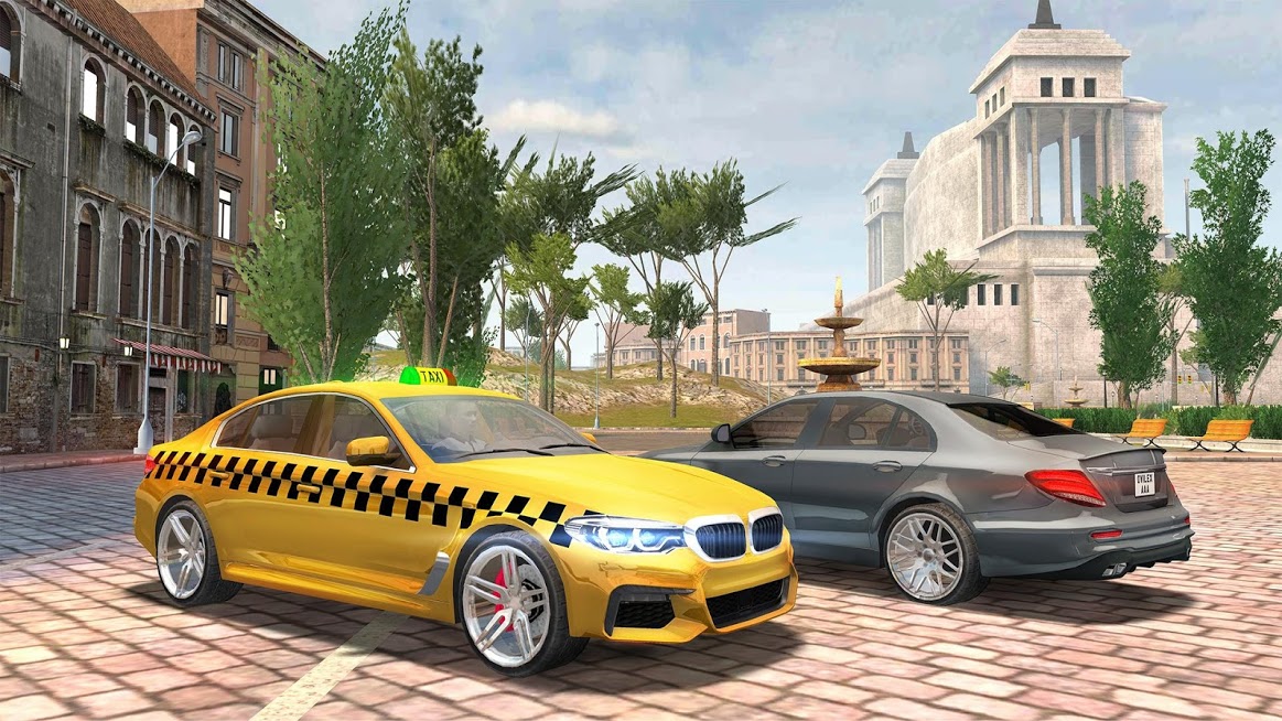 دانلود 1.3.2 Taxi Sim 2022‏ – بازی شبیه سازی تاکسی سیم 2022 اندروید
