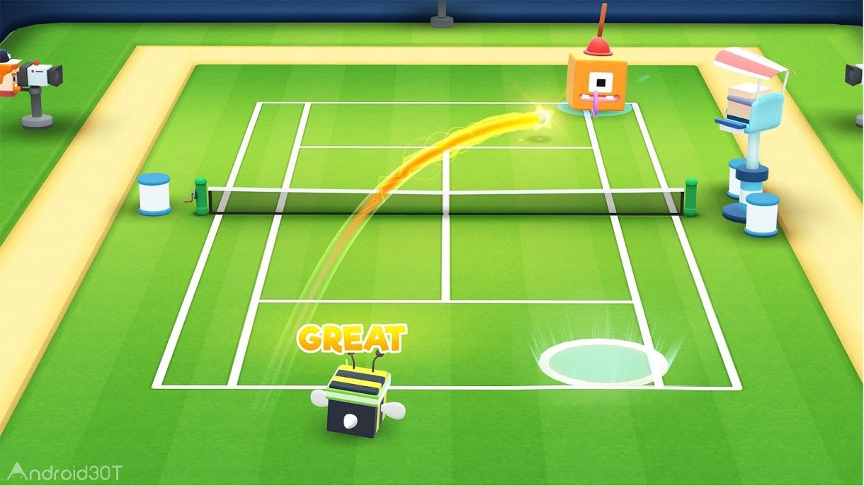 دانلود Tennis Bits v1 – بازی تنیس متفاوت برای اندروید