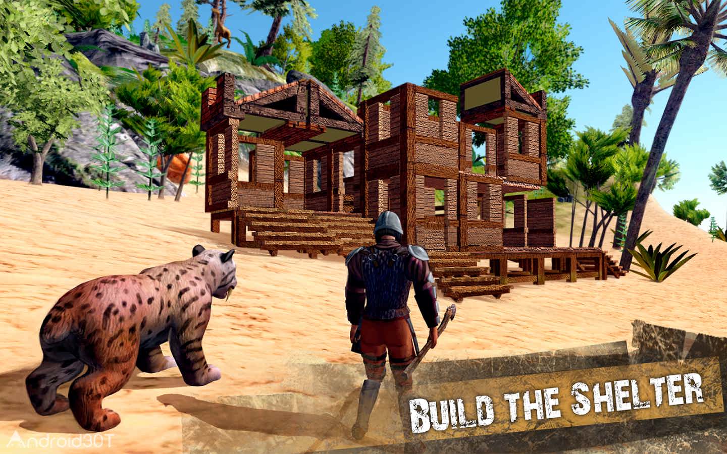 دانلود The Ark of Craft: Dinosaurs Survival Island Series 3.3.0.4 – بازی بقا در جزیره ی دایناسورها اندروید