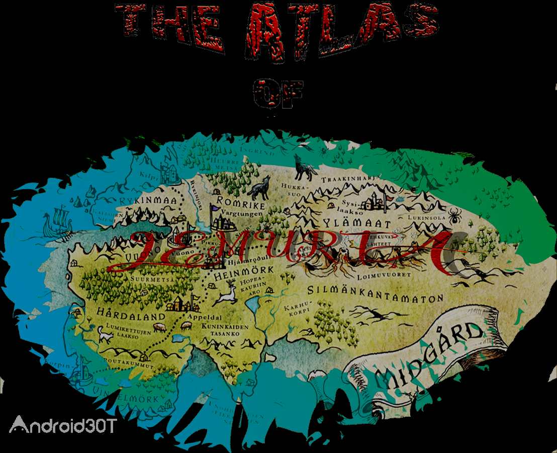 دانلود The Atlas of Lemuria 1.2.8 – بازی پازلی اطلس لوموریا اندروید