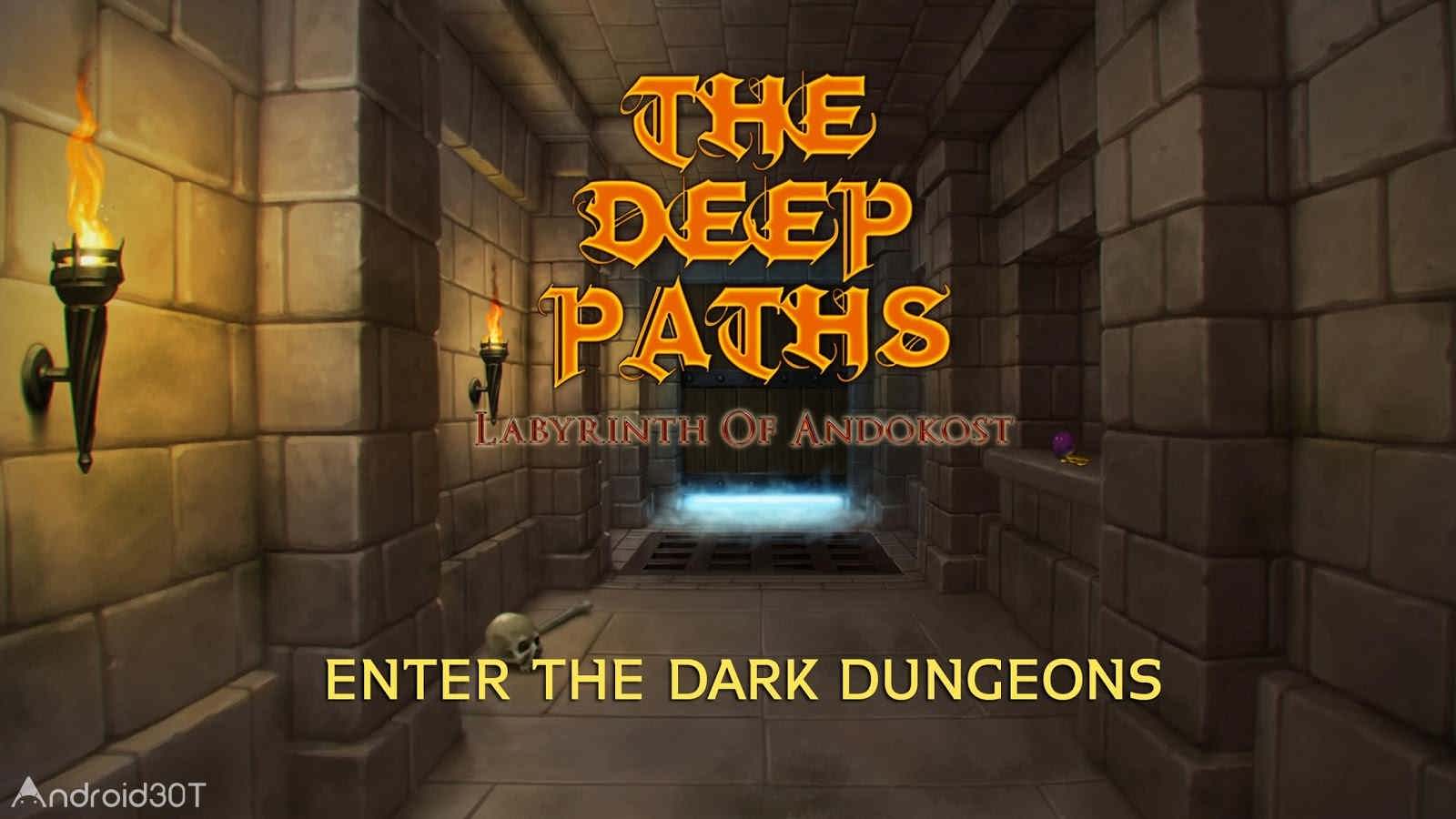 دانلود The Deep Paths v8 – بازی نقش آفرینی راه عمیق اندروید