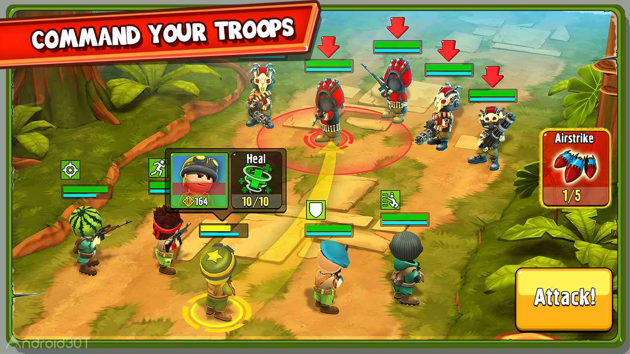 دانلود The Troopers: minions in arms 1.2.5 – بازی سربازان کوچک برای اندروید