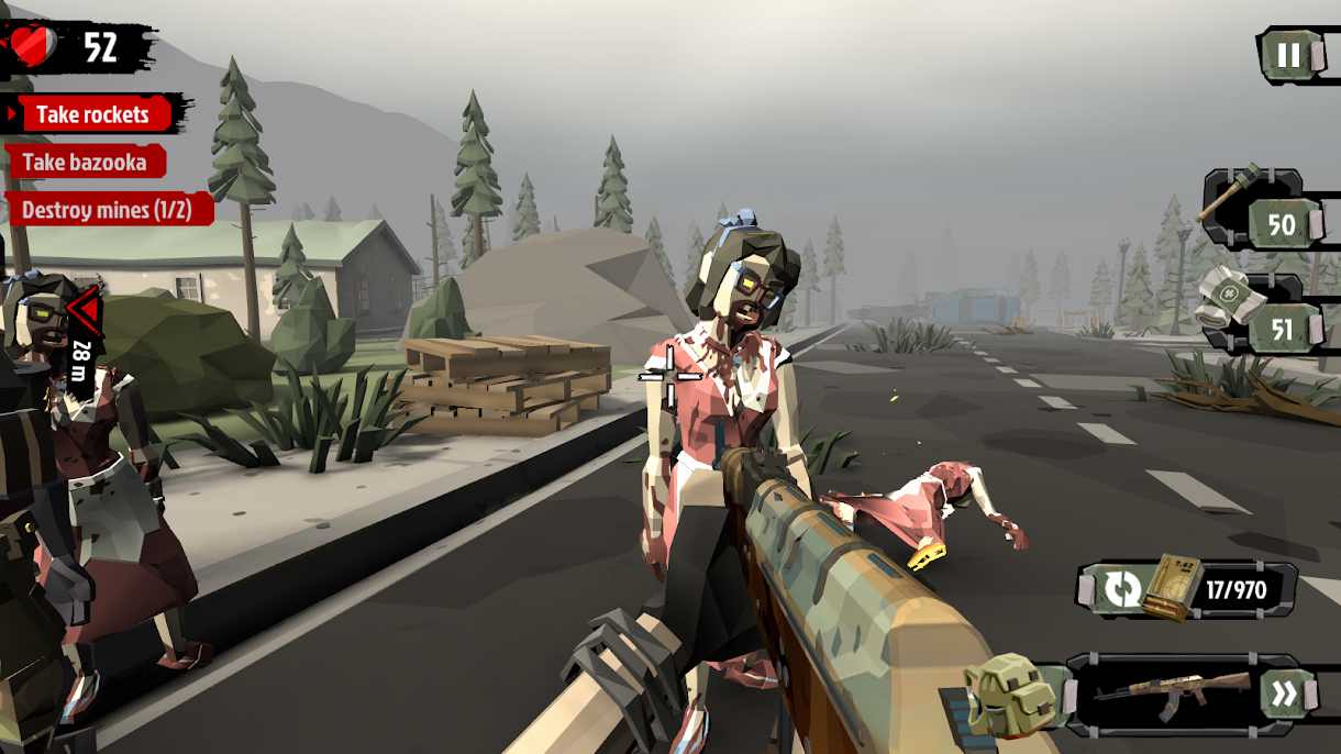 دانلود 3.6.27 The Walking Zombie 2 : Zombie shooter – بازی اکشن پیاده روی زامبی اندروید