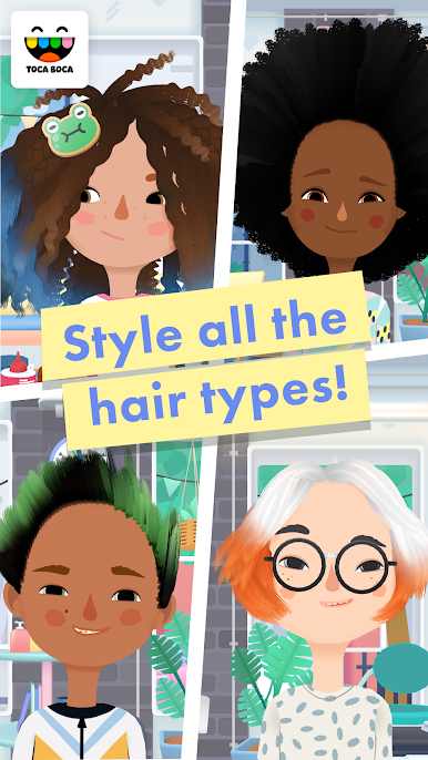 دانلود Toca Hair Salon 3 v1.2.5 – بازی کودکانه سالن مو توکا اندروید