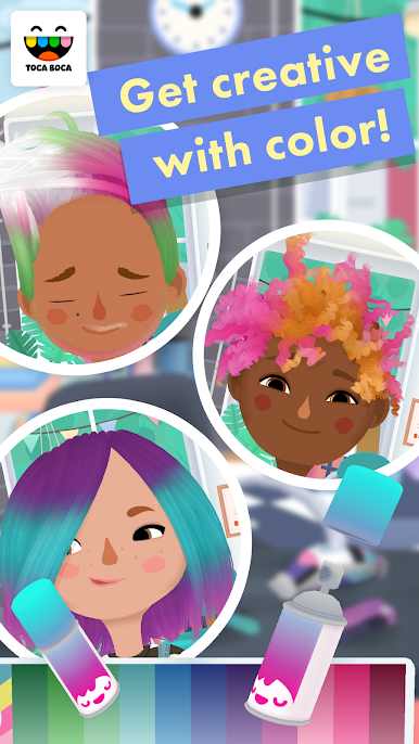 دانلود Toca Hair Salon 3 v1.2.5 – بازی کودکانه سالن مو توکا اندروید
