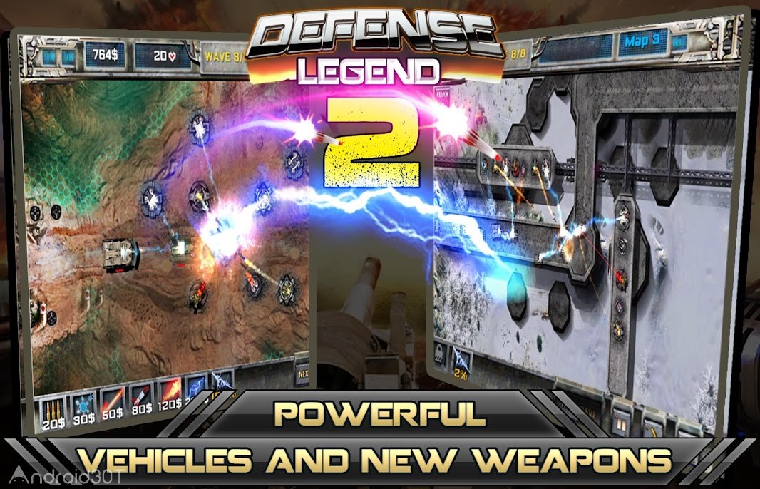 دانلود Defense Legend 2 v3.4.8 – بازی استراتژیکی افسانه دفاع 2 اندروید