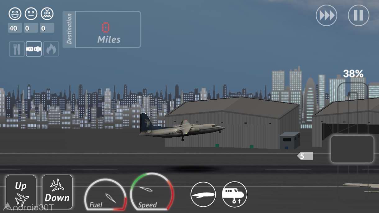 دانلود Transporter Flight Simulator 4.2 – بازی شبیه سازی پرواز با هواپیما اندروید