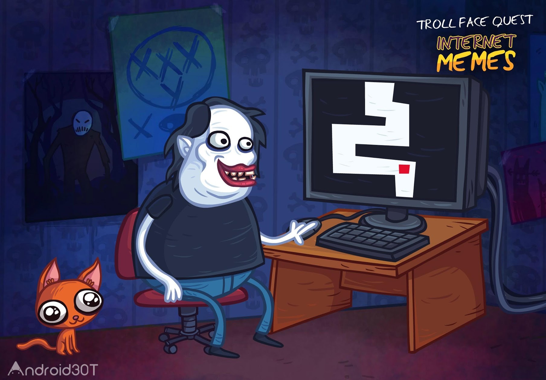 دانلود Troll Face Quest Internet Memes 222.30.0 – بازی پازلی شخصیت های ترولی اندروید