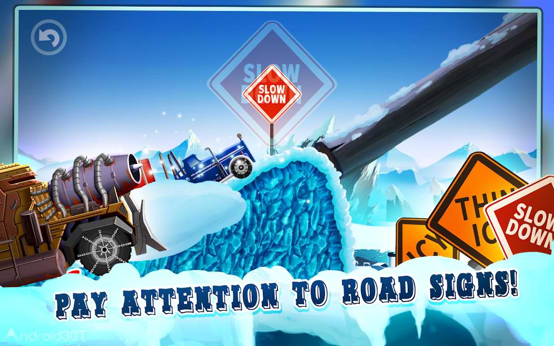 دانلود Ice Road Truck Driving Race 3.5.8 – بازی مسابقه با کامیون اندروید