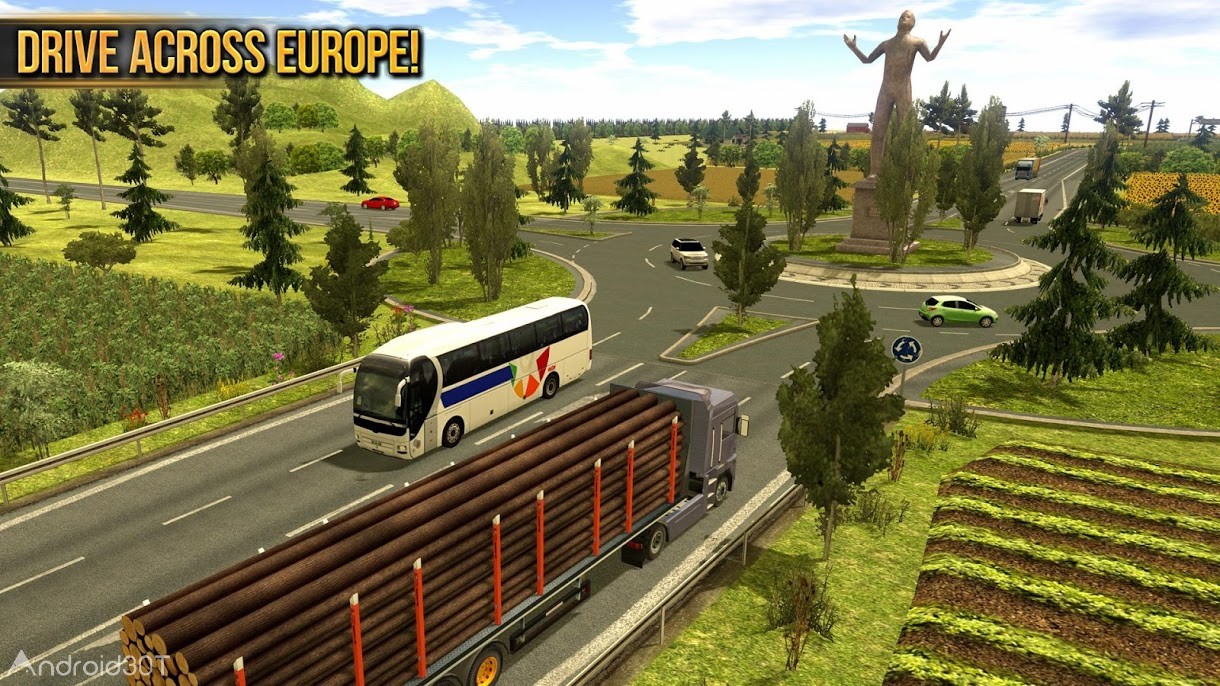 دانلود Truck Simulator 2018 : Europe 1.2.6 – بازی رانندگی با کامیون 2018 اندروید