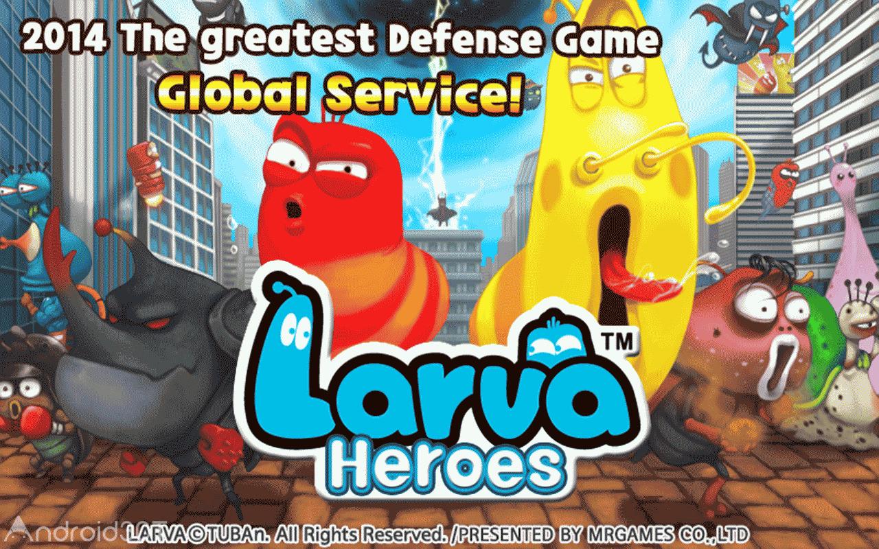 دانلود Larva Heroes: Lavengers 2017 v2.3.3 – بازی مهیج لاروا اندروید