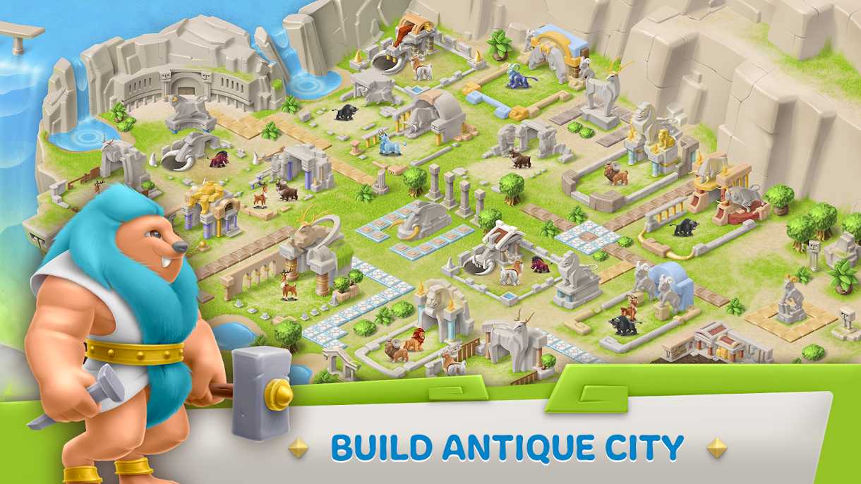 دانلود Legends Of Olympus: Farm & City Building Games 3.3.2 – بازی تفننی اندروید