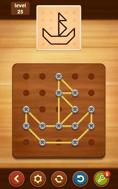 دانلود Line Puzzle: String Art 1.4.42 – بازی پازلی سرگرم کننده نقطه بازی اندروید