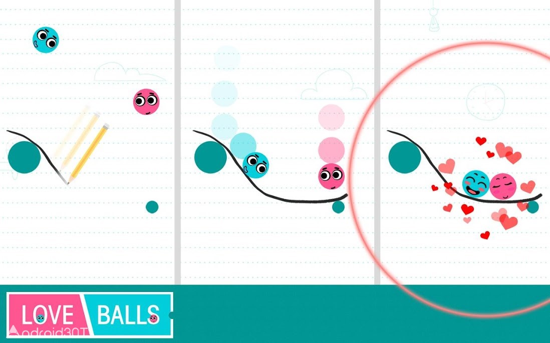 دانلود 1.6.8 Love Balls – بازی پازلی توپ های دوست داشتنی اندروید