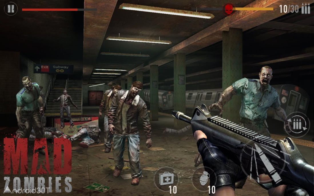 دانلود MAD ZOMBIES : Offline Zombie Games 5.30.0 – بازی اکشن زامبی کشی اندروید