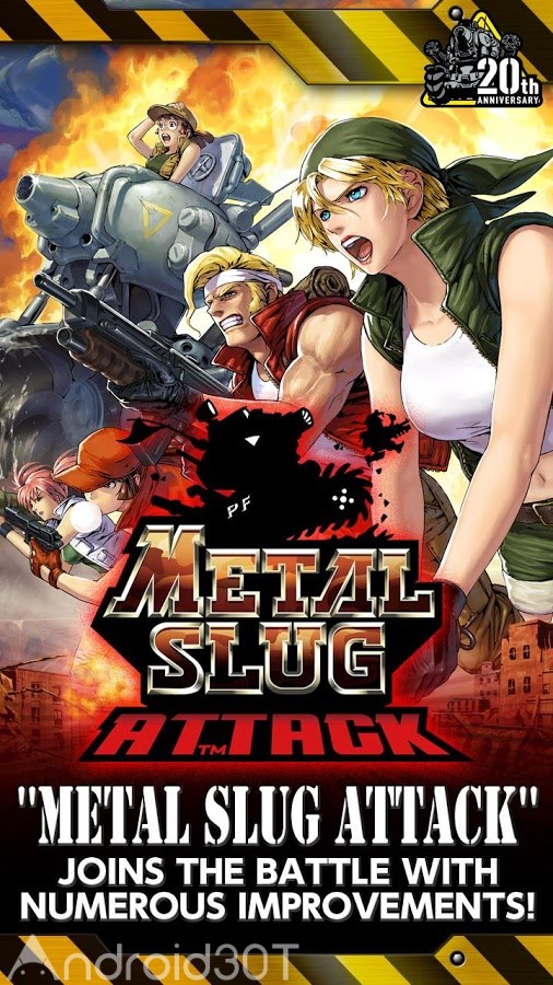 دانلود METAL SLUG ATTACK 7.4.0 – بازی استراتژیک حمله اندروید