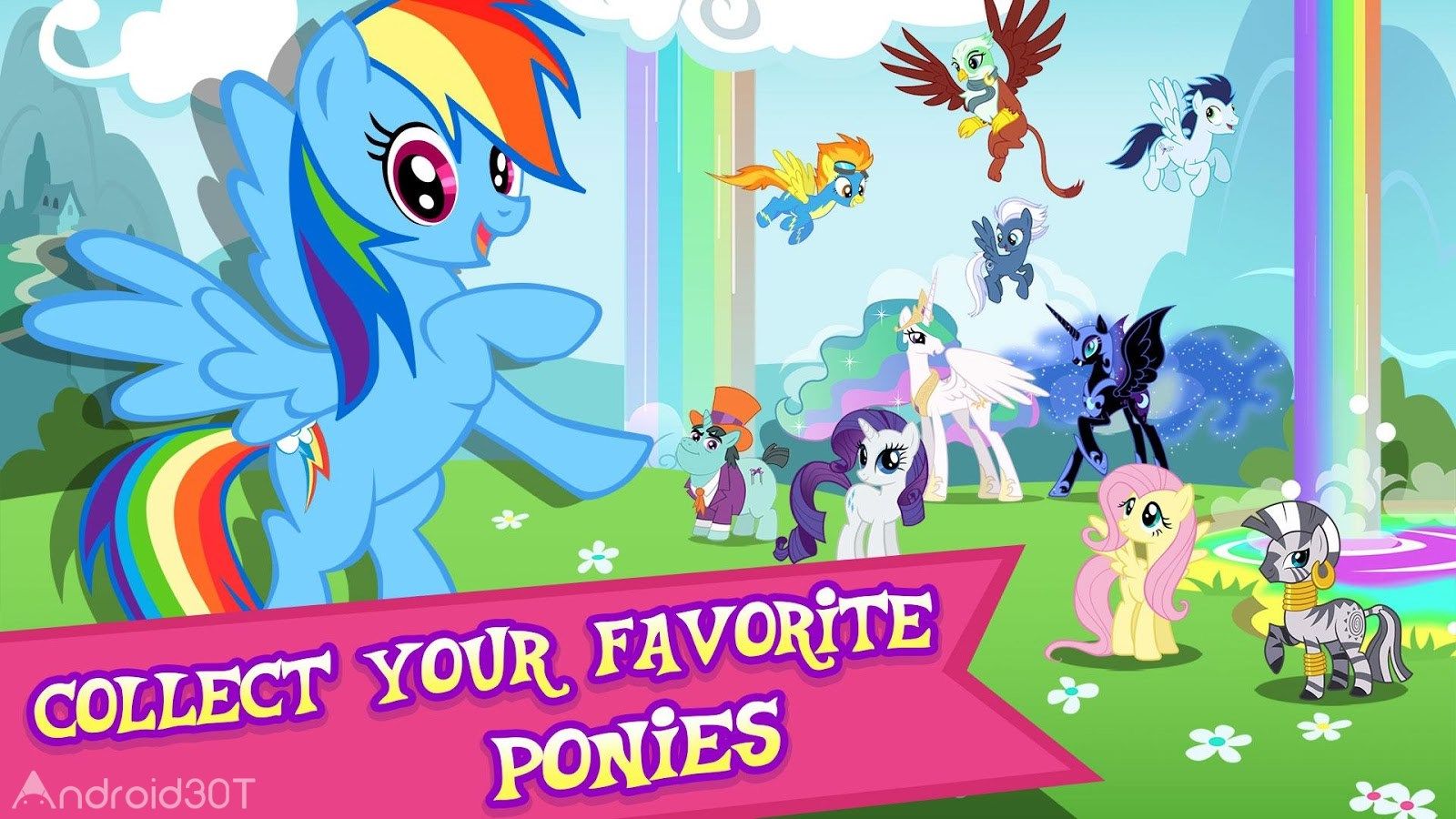 دانلود My Little Pony 7.9.1b – بازی دخترانه اسب کوچولو اندروید