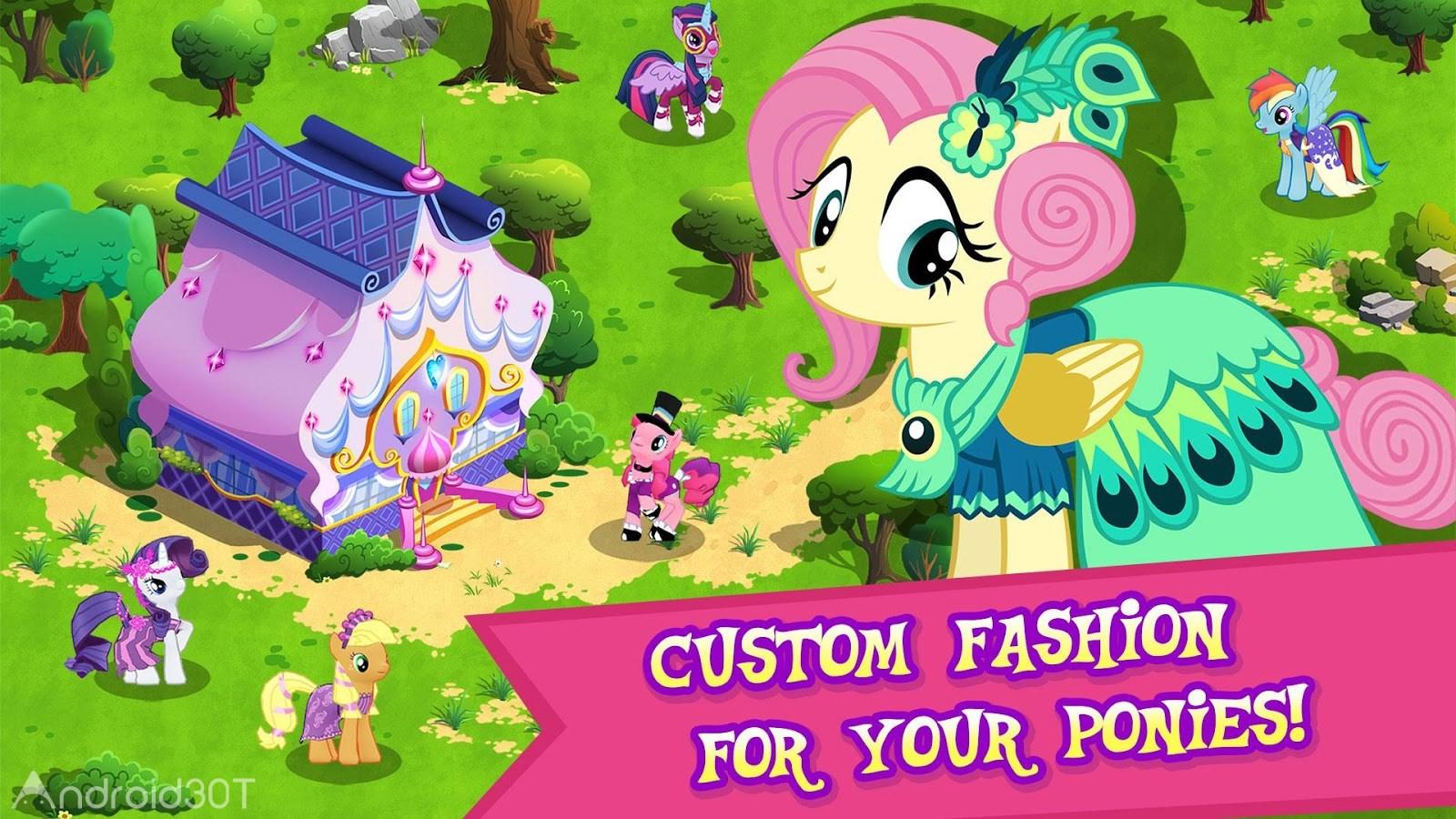 دانلود My Little Pony 7.3.0h – بازی دخترانه اسب کوچولو اندروید