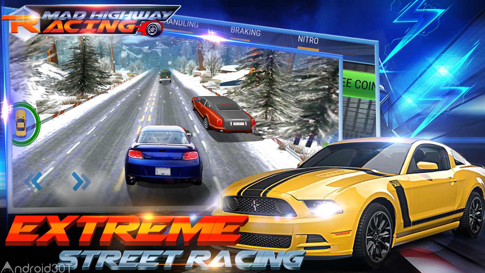 دانلود Mad 3D：Highway Racing 1.1 – بازی ماشین سواری اتوبان اندروید