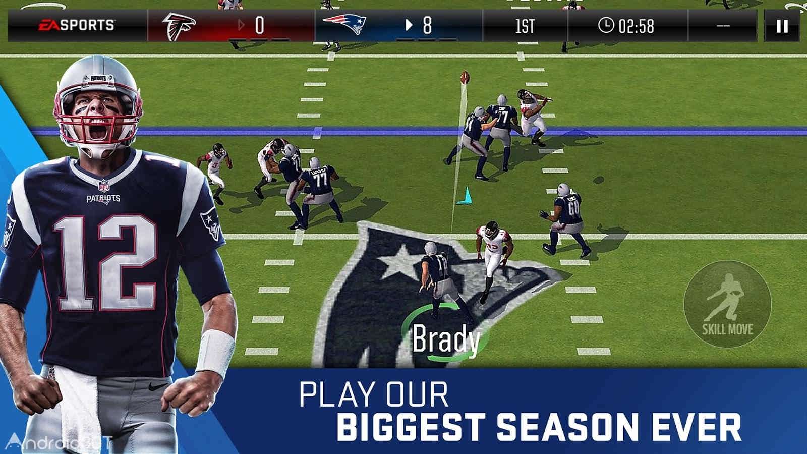 دانلود Madden NFL Mobile 6.3.3 – بازی ورزش راگبی برای اندروید