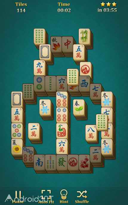 دانلود Mahjong Solitaire: Classic 4.7.0 – بازی فکری ماهجونگ اصیل اندروید