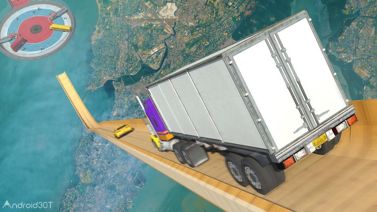 دانلود Mega Ramp – Oil Tanker Truck Simulator 1.4 – بازی رانندگی با کامیون اندروید