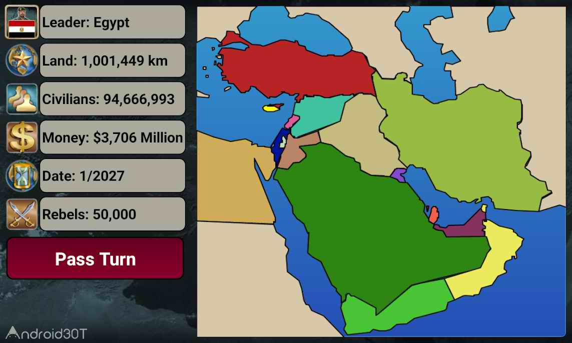 دانلود Middle East Empire 2027 3.6.0 – بازی امپراتوری خاورمیانه اندروید