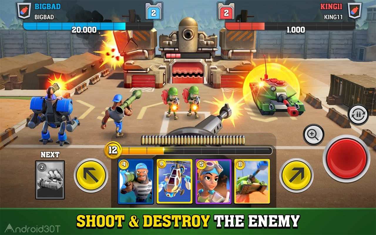 دانلود Mighty Battles 1.6.7 – بازی استراتژیکی نبردهای سخت اندروید