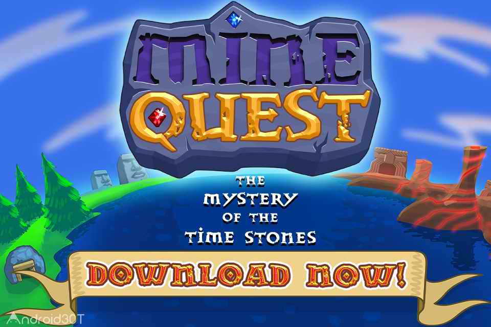دانلود Mine Quest 1.2.12 – بازی در جستجوی معدن اندروید