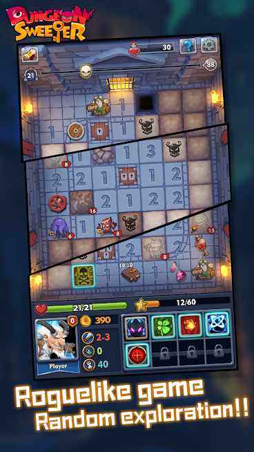 دانلود Minesweeper – Endless Dungeon 1.8 – بازی پازلی معبد جنگجویان اندروید