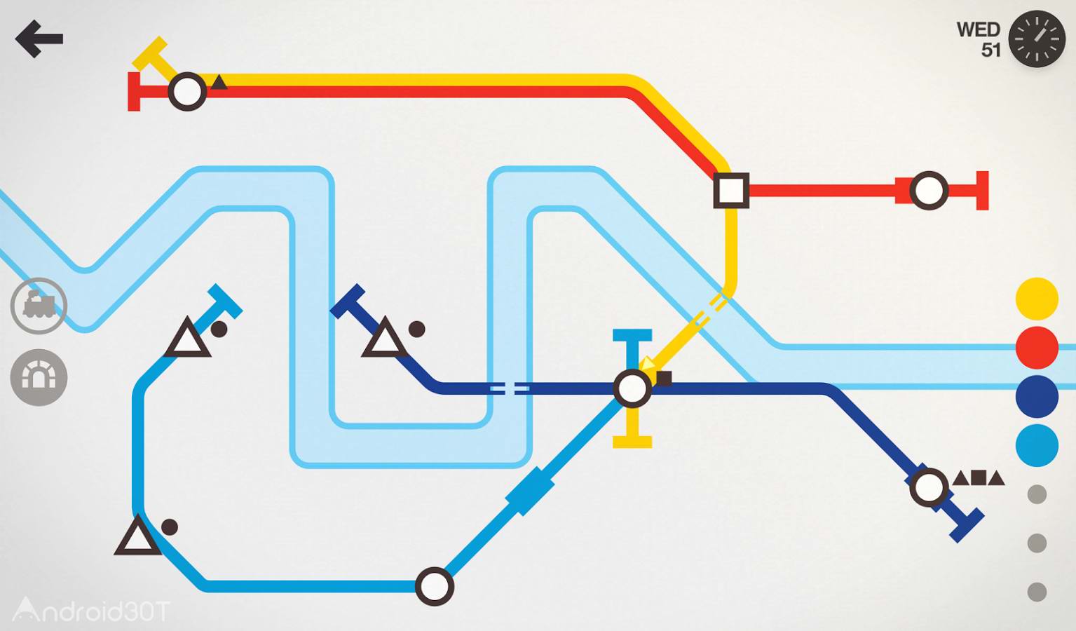 دانلود Mini Metro 2.38.1 – بازی سرگرم کننده مترو کوتاه اندروید