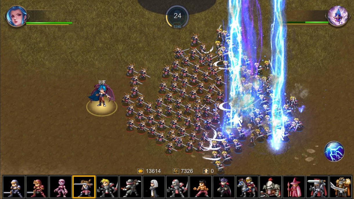 دانلود Miragine War 7.7 – بازی استراتژیک برای اندروید