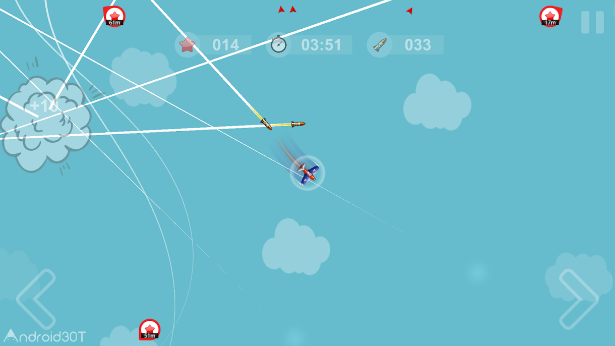 دانلود Missile Escape 1.5.5 – بازی کنترل هواپیما برای اندروید