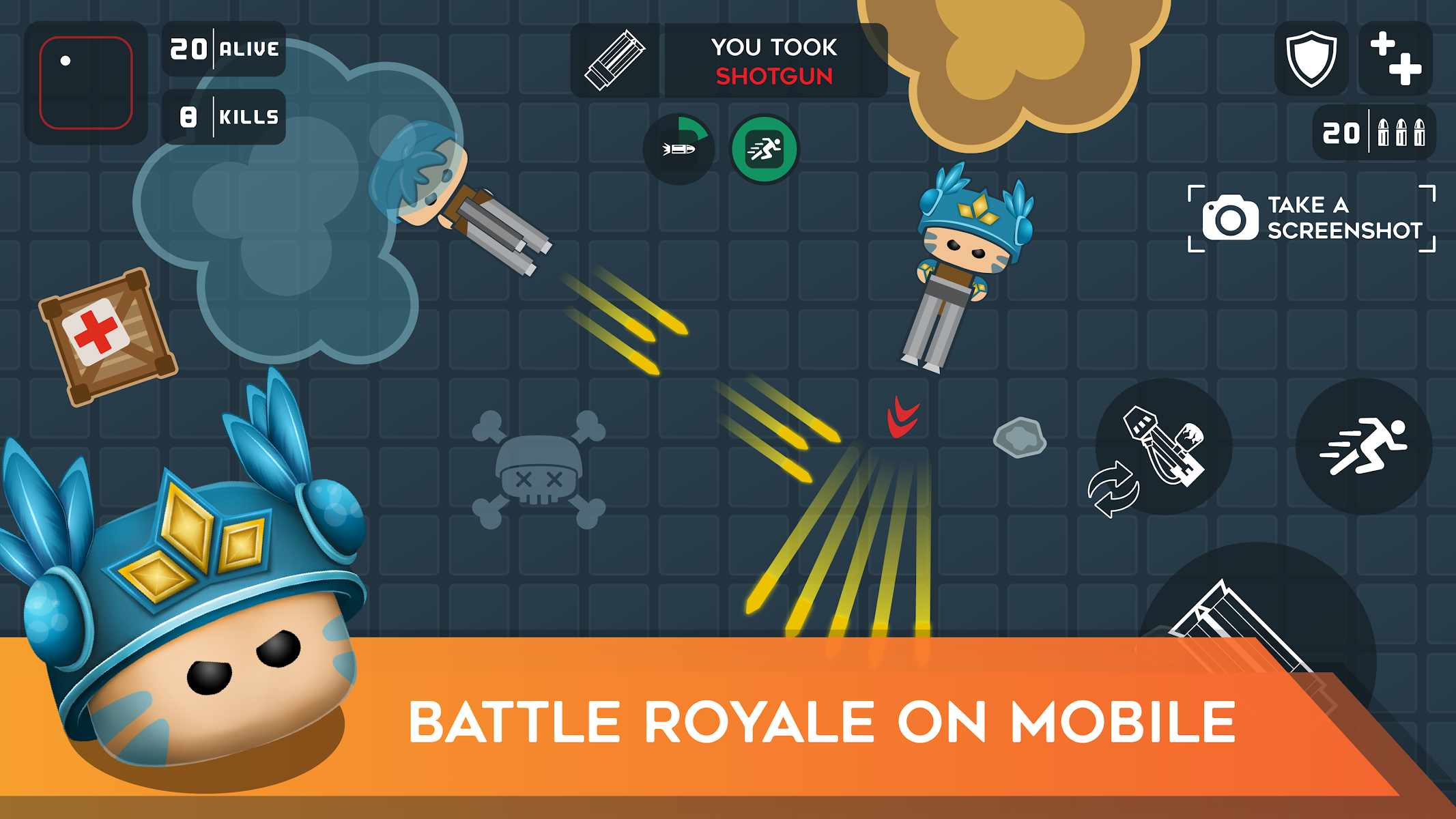 دانلود Mobg.io Survive Battle Royale 1.8.10 – بازی اکشن نبرد رویال اندروید