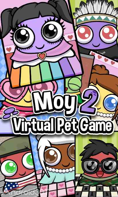 دانلود Moy 2 Virtual Pet Game 1.95 – بازی مراقبت از حیوان خانگی موی اندروید