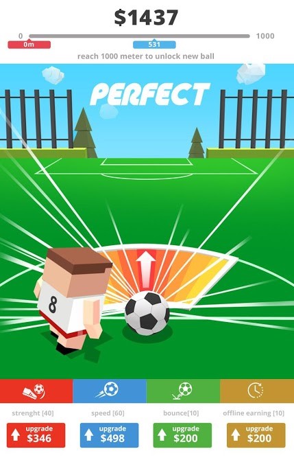 دانلود Mr. Kicker Perfect Kick Soccer Game 1.0.2 – بازی فوتبالی فانتزی برای اندروید