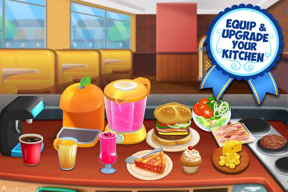 دانلود My Burger Shop 2 – Food Store v1.4.1 – بازی رستوران فست فود اندروید