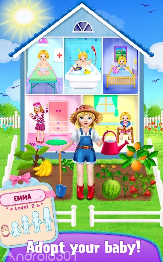 My Emma 2.6.0 – بازی جذاب و کودکانه نگهداری از دختر کوچولو اندروید
