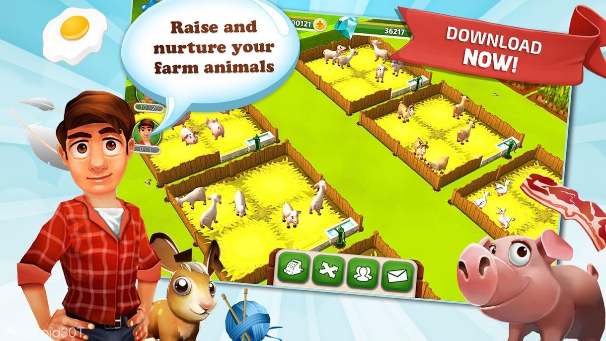 دانلود My Free Farm 2 1.32.011 – بازی ماجراجویی مزرعه من اندروید