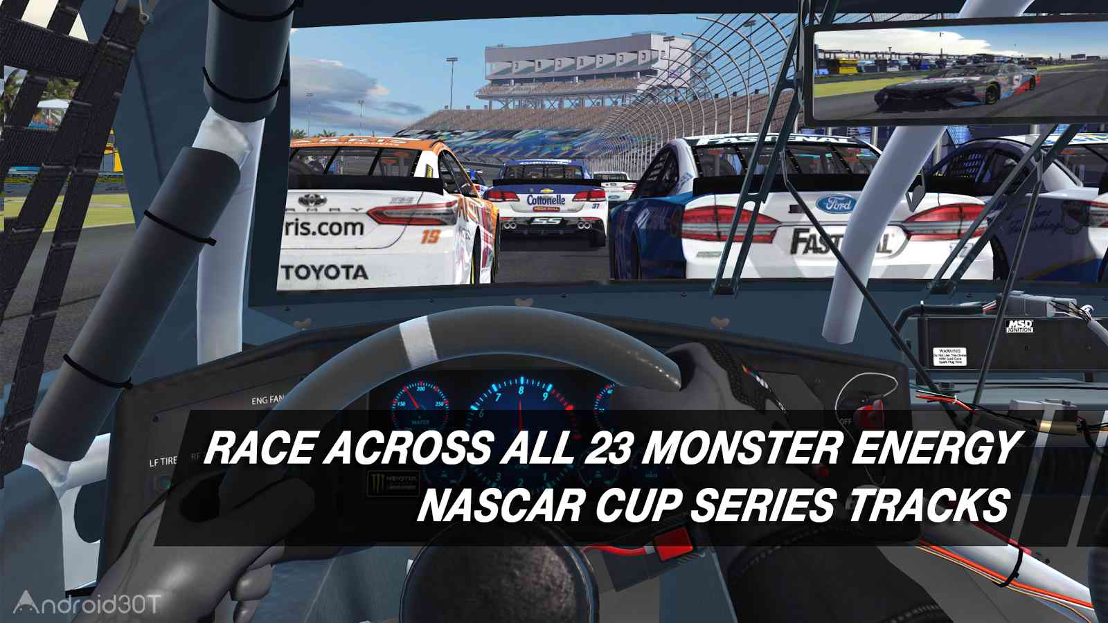 دانلود NASCAR Heat Mobile 4.1.5 – بازی مسابقات ماشین سواری اندروید