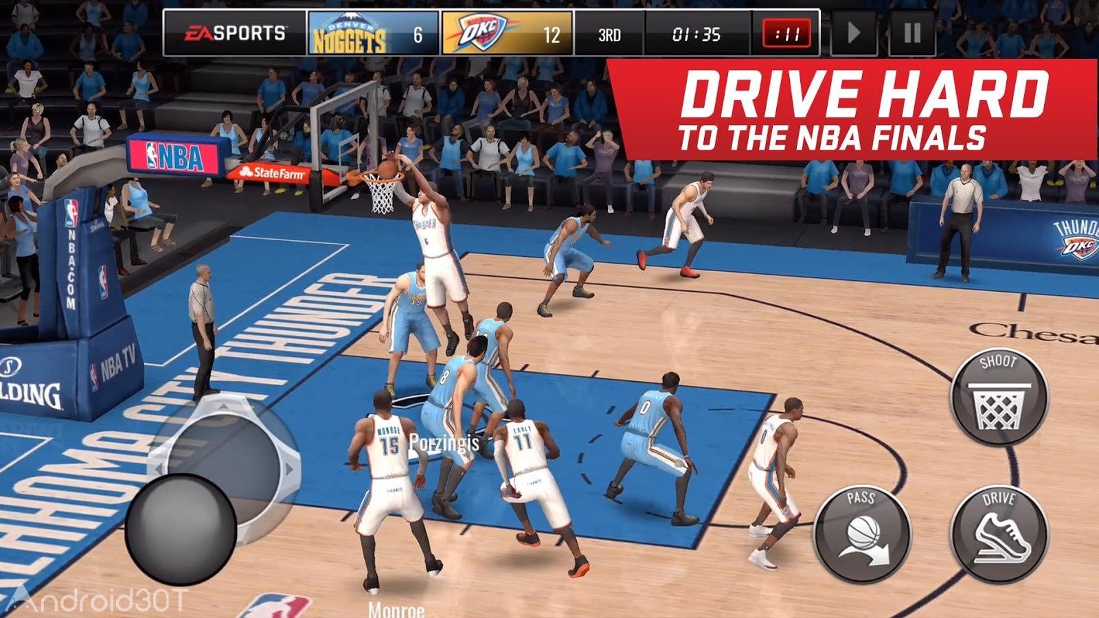 دانلود NBA LIVE Mobile 6.2.00 – بازی ورزشی بسکتبال ان بی ای آنلاین اندروید