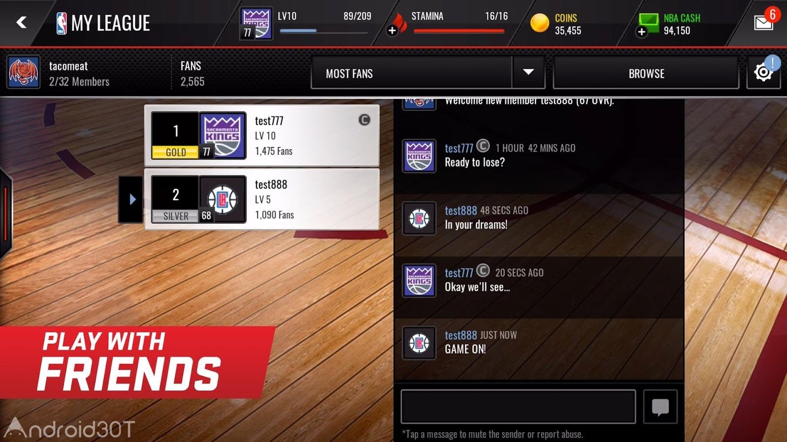 دانلود NBA LIVE Mobile 6.0.30 – بازی ورزشی بسکتبال ان بی ای آنلاین اندروید