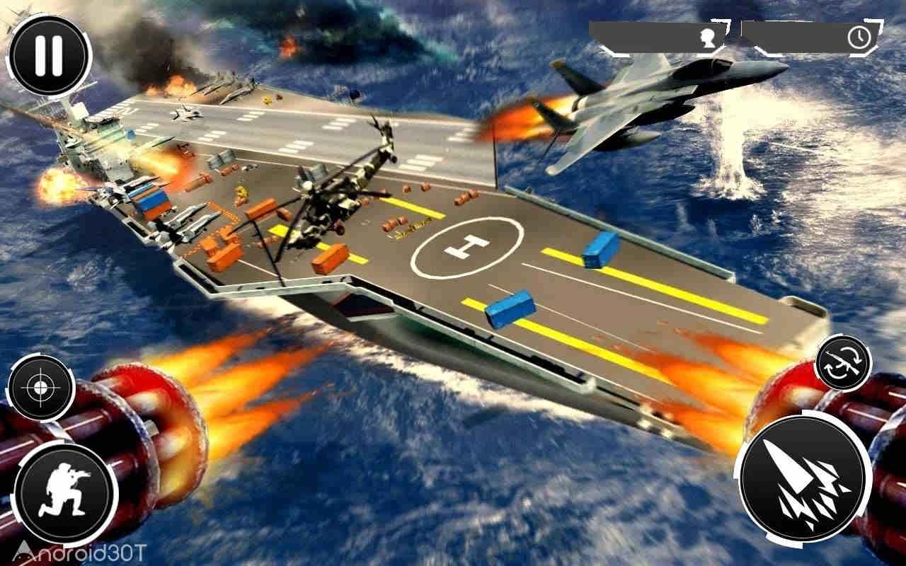 دانلود Navy Gunner Shoot War 3D 1.1.1 – بازی جنگ دریایی برای اندروید