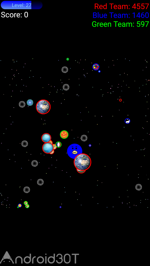 دانلود Nebulous 4.0.2.2 – بازی اکشن و اعتیاد آور سیاره دایره ها اندروید