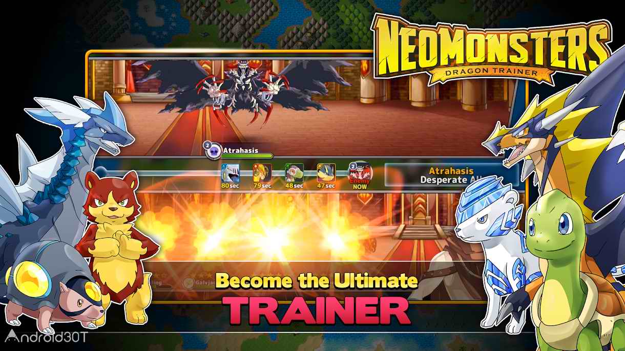 دانلود Neo Monsters 2.25 – بازی نقش آفرینی مزرعه هیولا اندروید
