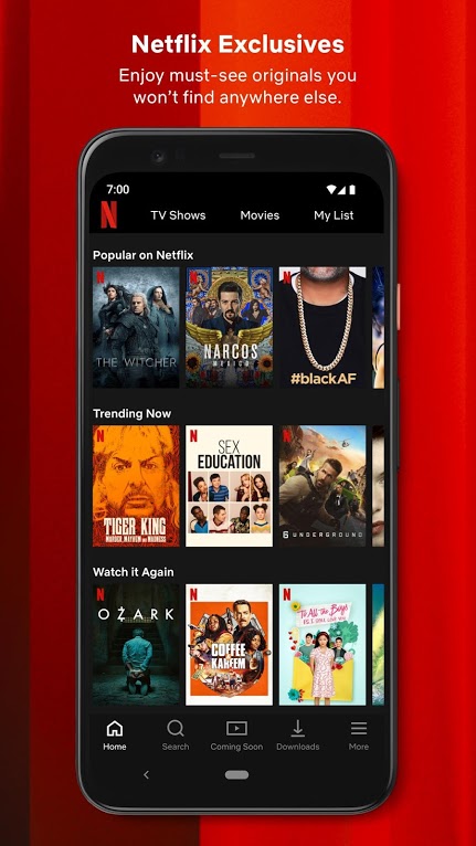 دانلود برنامه نتفلیکس Netflix 8.31.0 نسخه رایگان اندروید